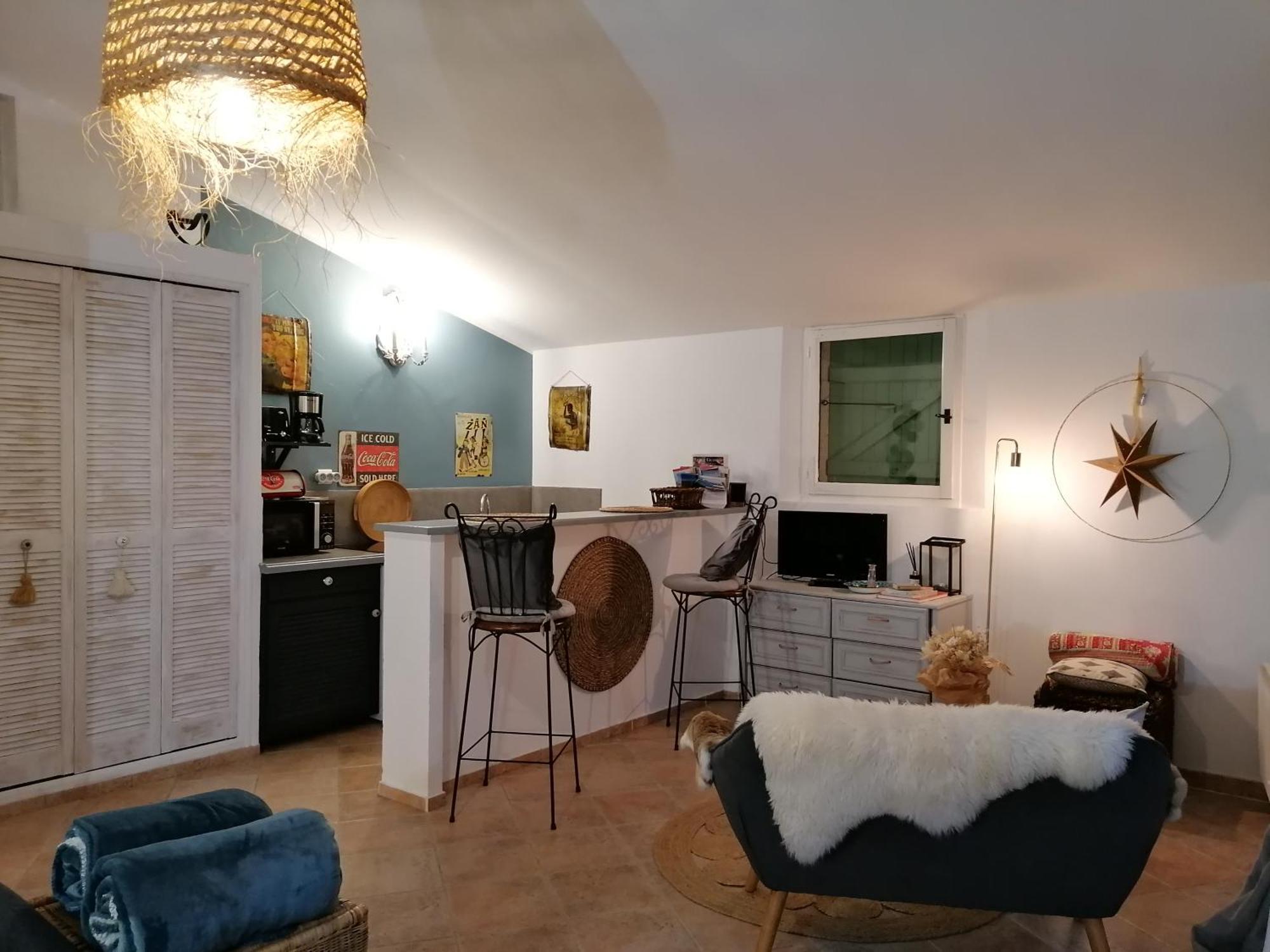 Studio Au Milieu D Une Oliveraie Le Mas De La Huppe Tourrettes-sur-Loup Exteriör bild