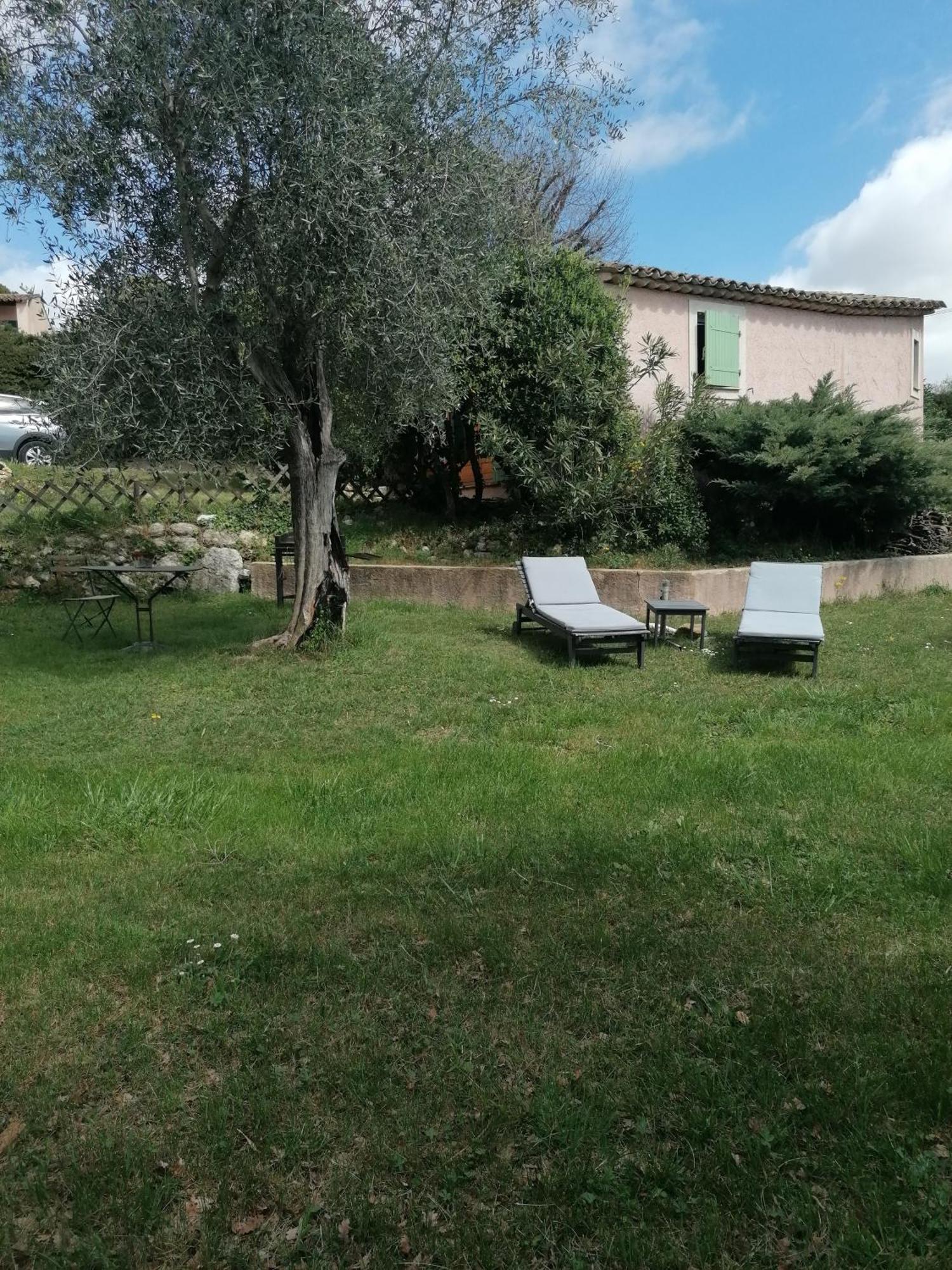 Studio Au Milieu D Une Oliveraie Le Mas De La Huppe Tourrettes-sur-Loup Exteriör bild